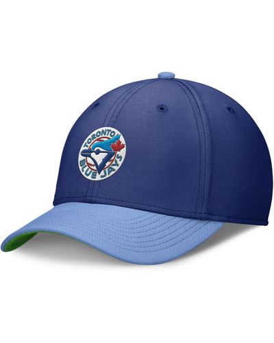 Nike Toronto Blue Jays Rewind Cooperstown Swoosh Dri-fit Mlb Hat
