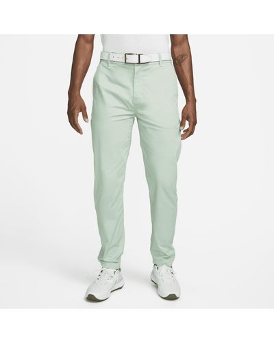 Nike Dri-fit Uv Standard Fit Golf Chino Pants - Green