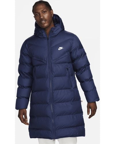 Nike Windrunner Primaloft® Storm-fit Hooded Parka Jacket Polyester - Blue