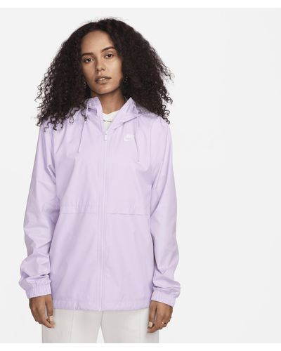 Nike Sportswear Essential Repel Woven Jacket - Purple