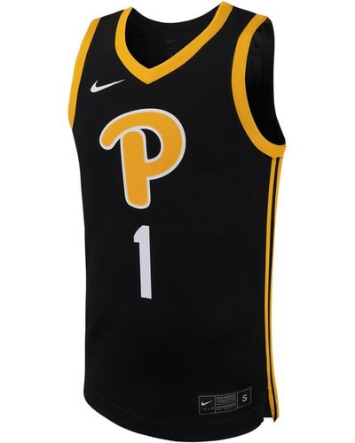 Nike Pitt College Basketball Replica Jersey - Black