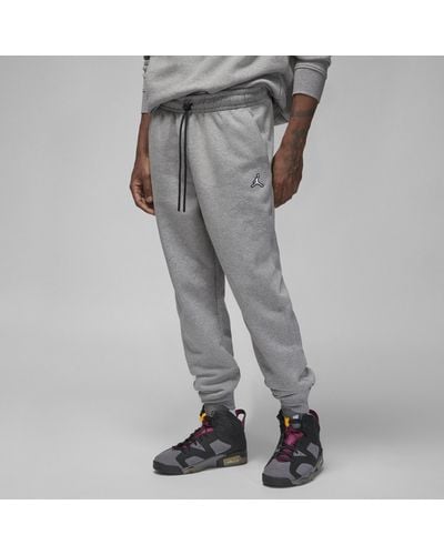 Nike Pantaloni jordan brooklyn fleece - Grigio