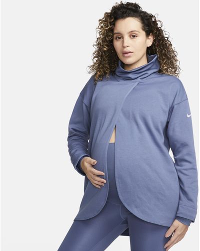 Nike (m) Omkeerbare Trui (zwangerschapskleding) - Blauw