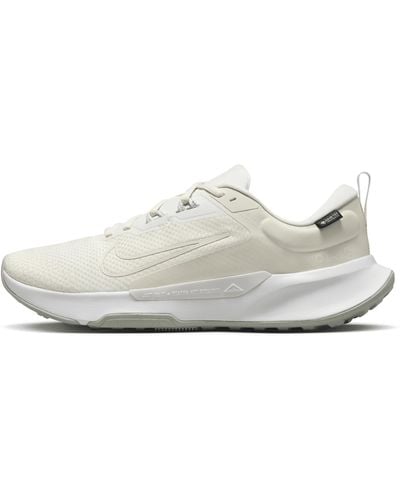 Nike Juniper Trail 2 Gore-tex Waterproof Trail Running Shoes - White