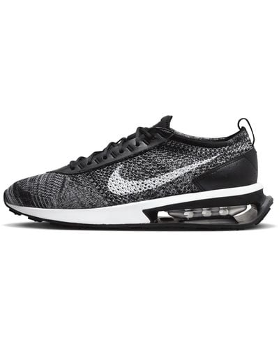 Nike Air Max Flyknit Racer Shoes - Black