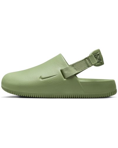 Nike Calm Mules - Green
