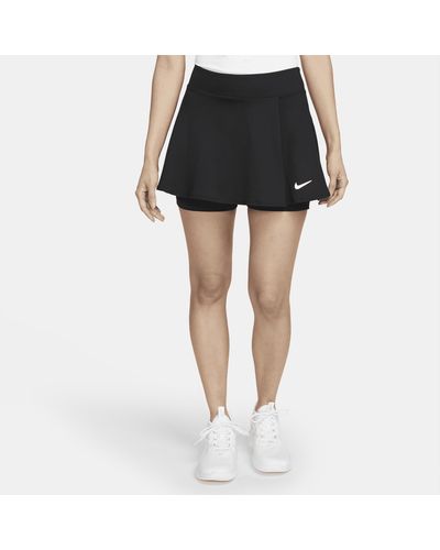 Nike Court Dri-fit Victory Flouncy Tennis Skirt - Blue
