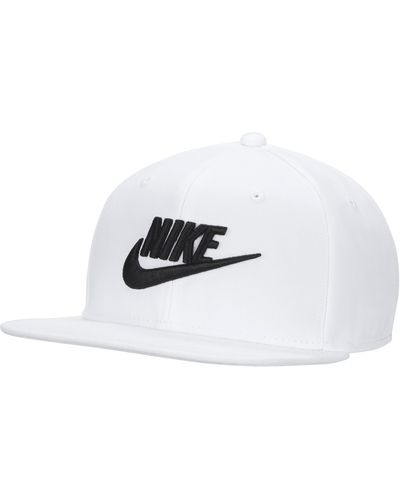 Nike Dri-fit Pro Structured Futura Cap - White