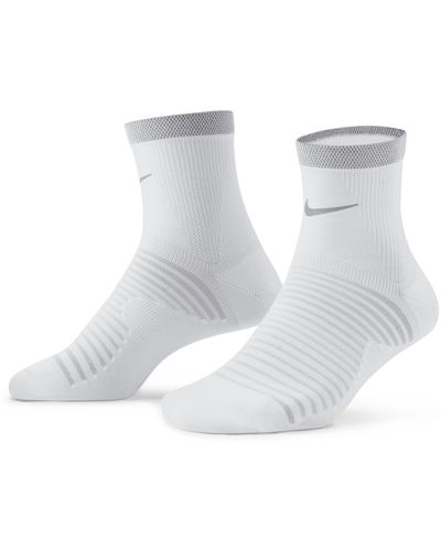 Nike Calze da running alla caviglia spark lightweight - Bianco