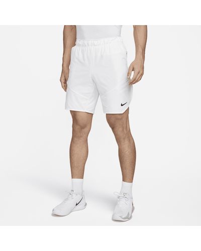 Nike Court Dri-fit Advantage Tennis Shorts - White