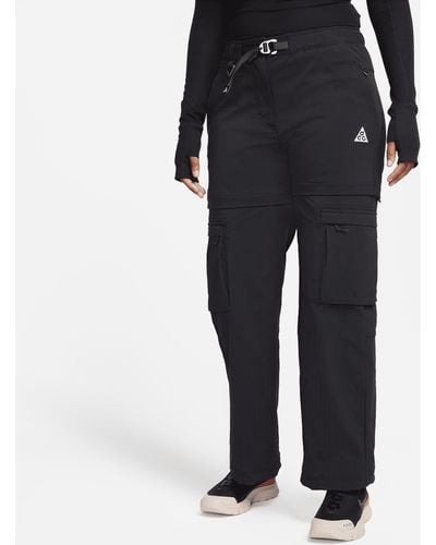 Nike Pantaloni con zip acg "smith summit" - Nero