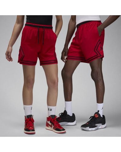 Nike Jordan Sport Dri-fit Woven Diamond Shorts Polyester - Red
