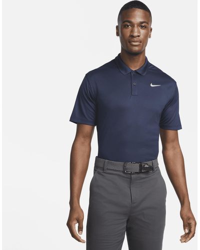 Nike Men's Navy Dallas Cowboys Solid Victory Performance Polo