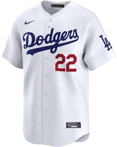 Nike Clayton Kershaw Los Angeles Dodgers Dri-fit Adv Mlb Limited Jersey - Blue