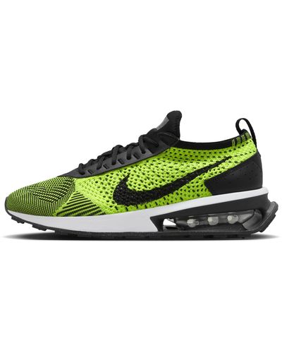Nike Air Max Flyknit Racer Shoes - Green