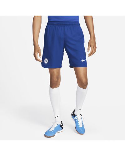 Nike Chelsea Fc 2022/23 Stadium Dri-fit Soccer Shorts - Blue
