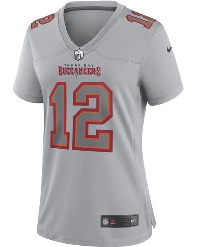 Nike Nfl Tampa Bay Buccaneers Atmosphere (tom Brady) Fashion Football Jersey - Gray