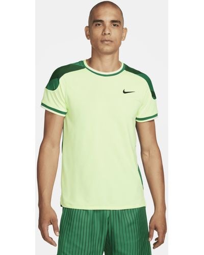 Nike Court Slam Dri-fit Tennistop - Groen