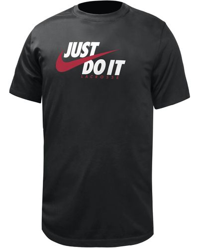 Nike Dri-fit Lacrosse T-shirt - Black