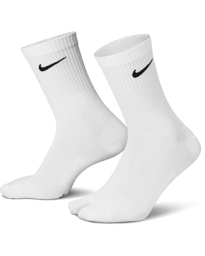 Nike Calze di media lunghezza everyday plus lightweight - Bianco