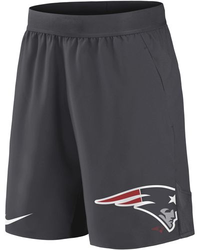 Nike Dri-fit Stretch (nfl New England Patriots) Shorts - Gray