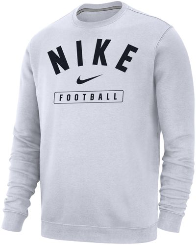 Nike Football Crew-neck Sweatshirt - Gray