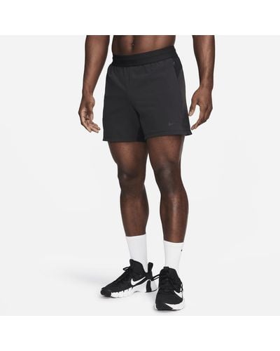 Nike Shorts da fitness dri-fit non foderati 13 cm flex rep - Nero