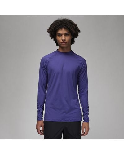 Nike Jordan Dri-fit Sport Long-sleeve Golf Top 50% Recycled Polyester - Purple