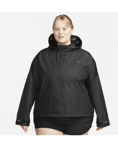 Nike Fast Repel Running Jacket (plus Size) - Black