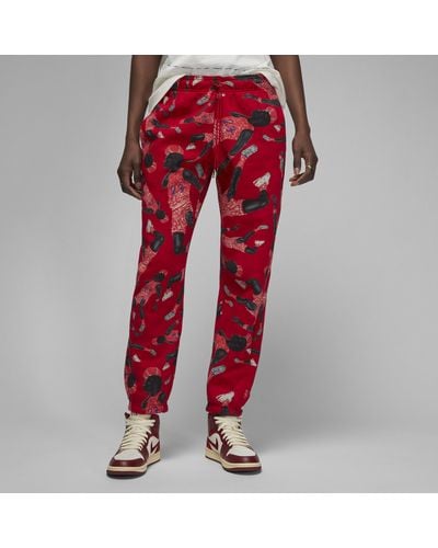 Nike Artist Series By Parker Duncan Brooklyn Fleece Trousers - Red