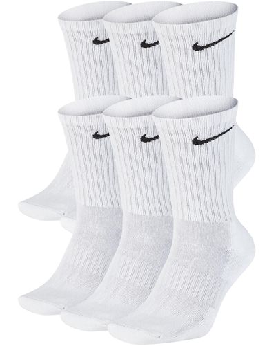 Nike Everyday Cushioned Training Crew Socks - White