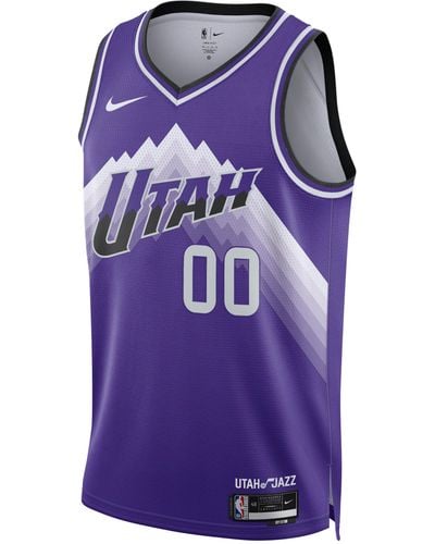 Nike Clarkson Utah Jazz City Edition 2023/24 Nike Dri-fit Nba Swingman Jersey - Purple