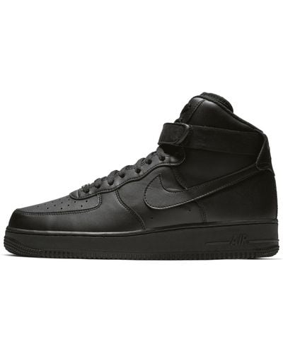 Nike Air Force 1 High '07 Shoes - Black
