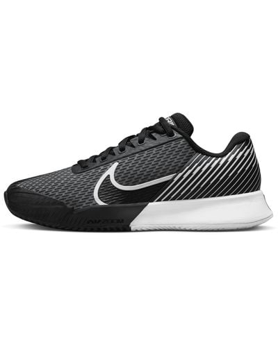 Nike Court Air Zoom Vapor Pro 2 Clay Tennis Shoes - Black