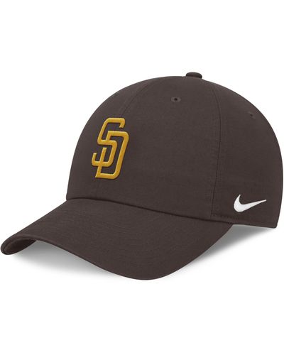 Nike San Diego Padres Evergreen Club Mlb Adjustable Hat - Brown