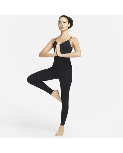 Nike Yoga Luxe Dri-fit 7/8 Matte Jumpsuit - Multicolor