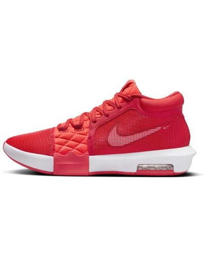 Nike Lebron Witness 8 Basketball Shoes - Red
