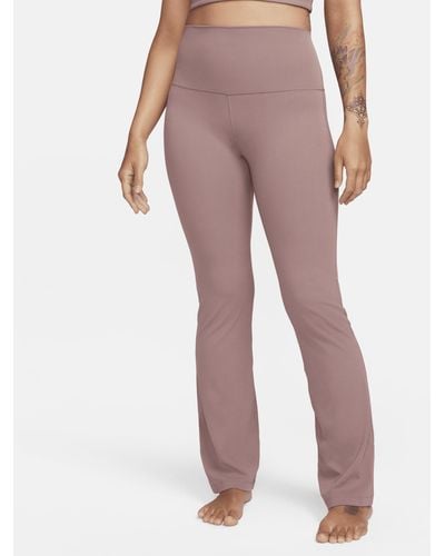 Nike Yoga Dri-fit Luxe Flared Pants - Pink