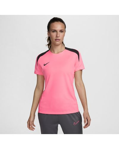 Nike Strike Dri-fit Short-sleeve Football Top 50% Recycled Polyester - Pink