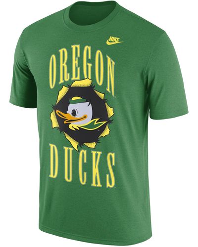 Nike Oregon Back 2 School College Crew-neck T-shirt - Green