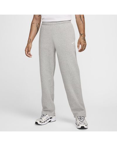 Nike Club Fleece Bungee Pants - Gray