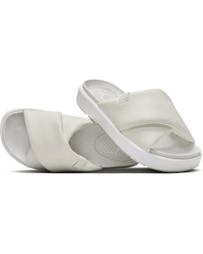 Nike Jordan Sophia Slide Shoes - White