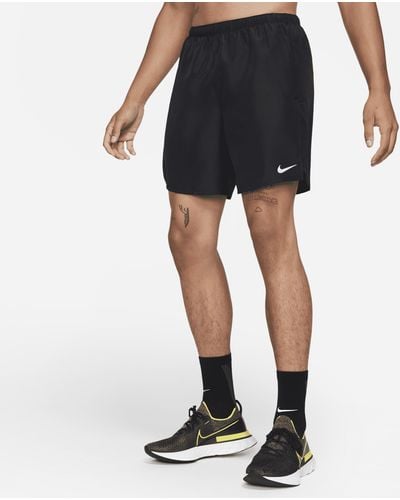 Nike Shorts da running con slip foderati 18 cm challenger - Nero