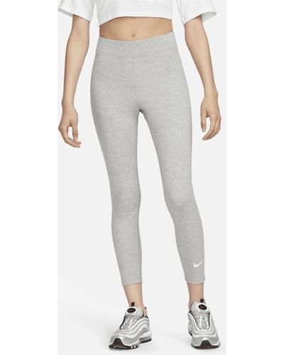 Nike Sportswear Classic High-waisted 7/8 leggings Polyester - Gray