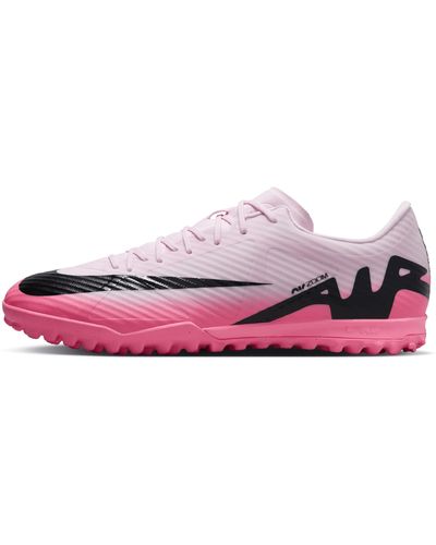 Nike Mercurial Vapor 15 Academy Turf Low-top Football Shoes - Pink