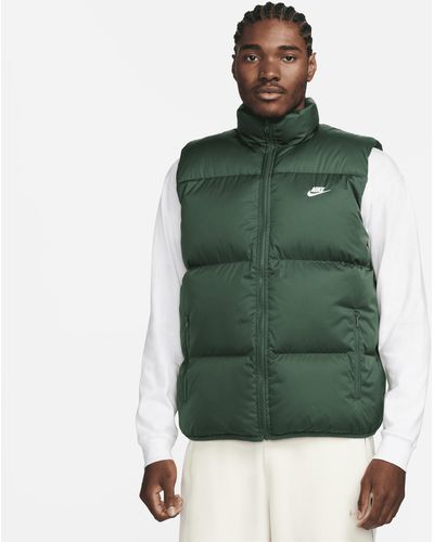 Nike Sportswear Club Primaloft® Water-repellent Puffer Gilet 50% Recycled Polyester - Green