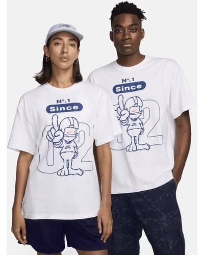 Nike Sb Skate T-shirt Cotton - White