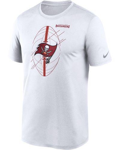 Nike Dri-fit Icon Legend (nfl Tampa Bay Buccaneers) T-shirt - White