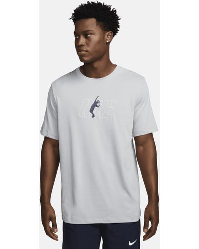 Nike Court Dri-fit Tennis T-shirt Polyester - White