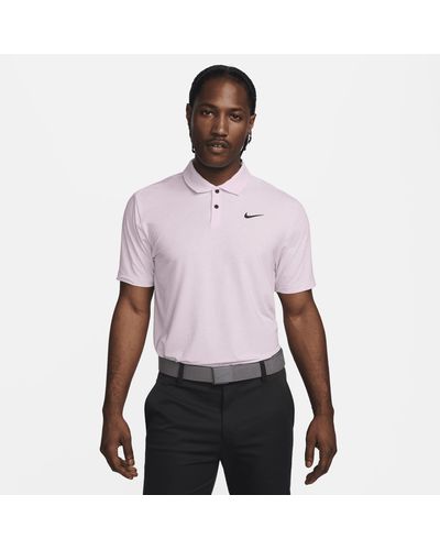 Nike Dri-fit Tour Golf Polo Polyester - Natural